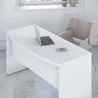Scrivania Echo con fronte ricurvo da 60W