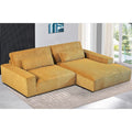 Divano sezionale oversize con chaise longue frontale da 105,52 pollici