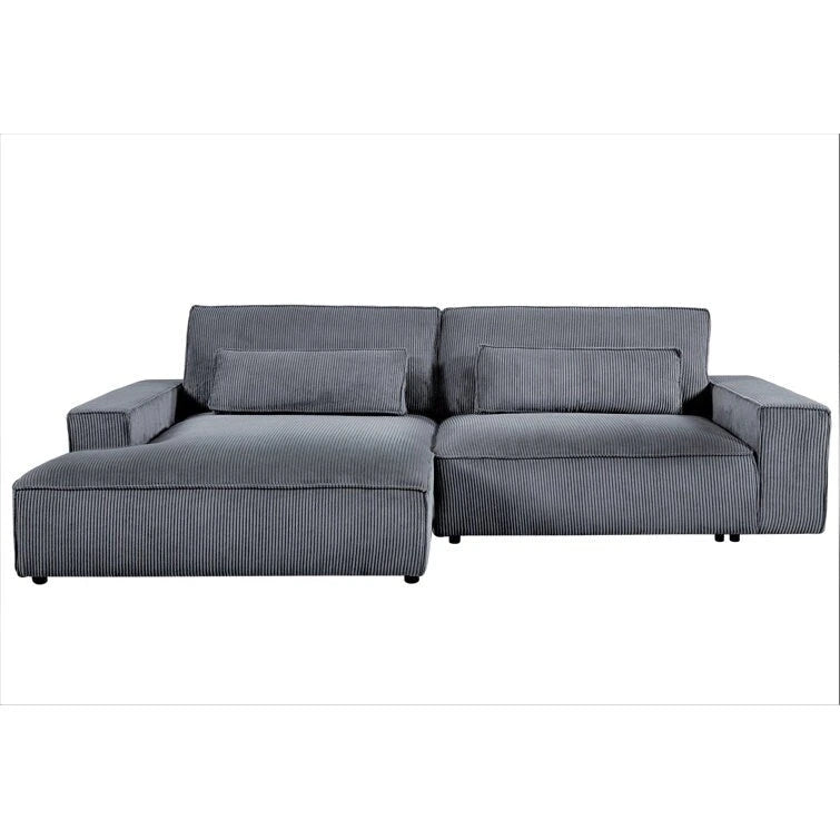 Divano sezionale oversize con chaise longue frontale da 105,52 pollici