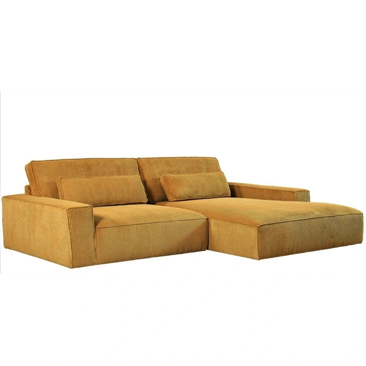 Divano sezionale oversize con chaise longue frontale da 105,52 pollici