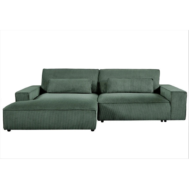 Divano sezionale oversize con chaise longue frontale da 105,52 pollici
