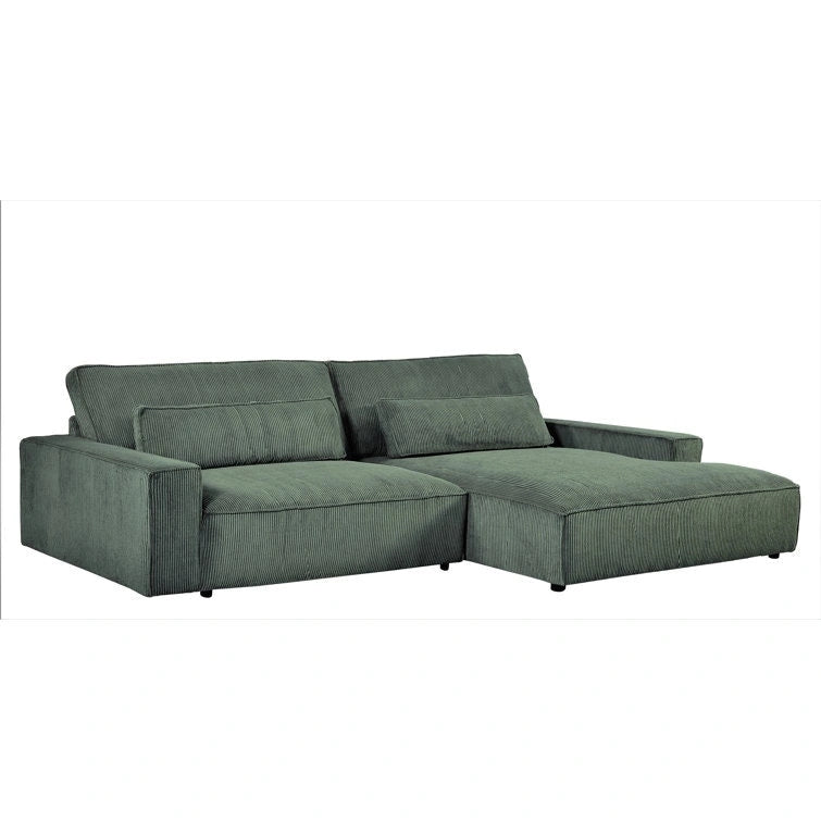 Divano sezionale oversize con chaise longue frontale da 105,52 pollici