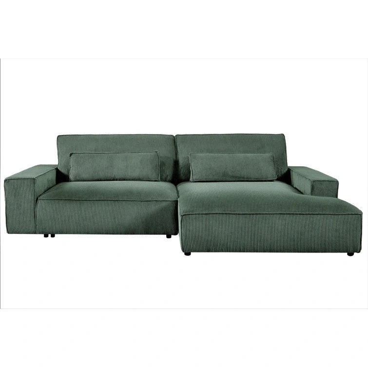 Divano sezionale oversize con chaise longue frontale da 105,52 pollici