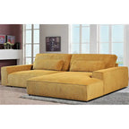 Divano sezionale oversize con chaise longue frontale da 105,52 pollici