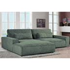 Divano sezionale oversize con chaise longue frontale da 105,52 pollici