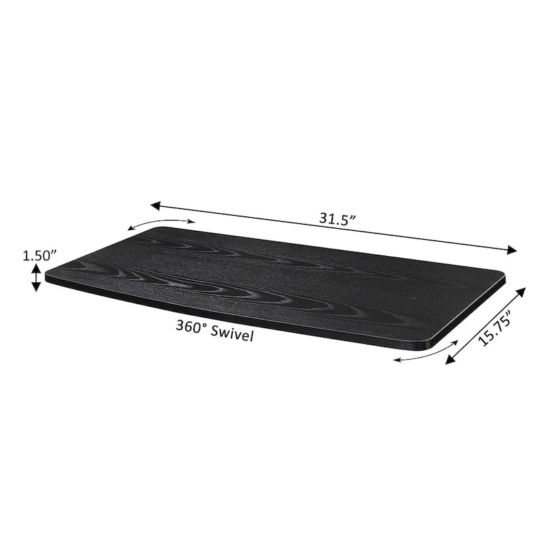 Alzapalco girevole singolo livello XL Designs2Go per TV fino a 37 pollici