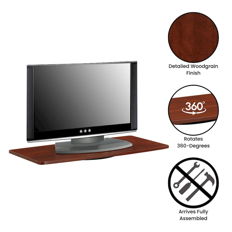 Alzapalco girevole singolo livello XL Designs2Go per TV fino a 37 pollici