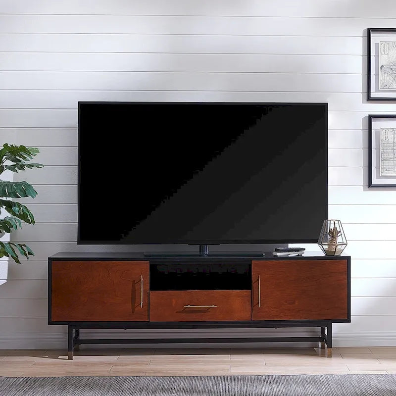 Mobile TV Belize Mid-century Modern per TV fino a 61 pollici