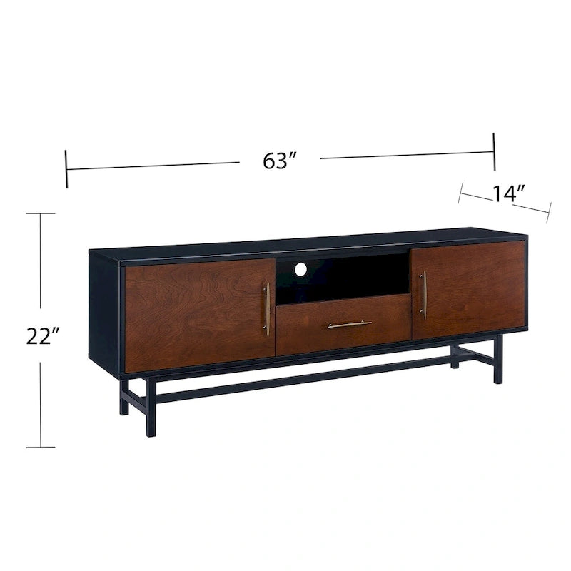 Mobile TV Belize Mid-century Modern per TV fino a 61 pollici