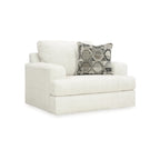 Poltrona oversize in lino Karinne - 51 L x 41 P x 39 A