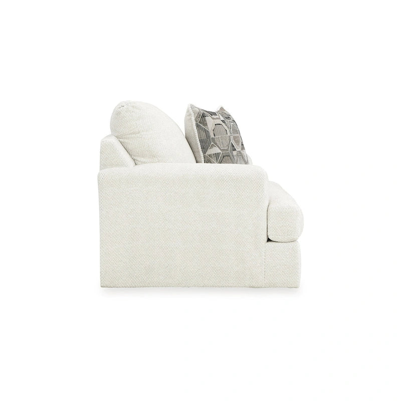 Poltrona oversize in lino Karinne - 51 L x 41 P x 39 A