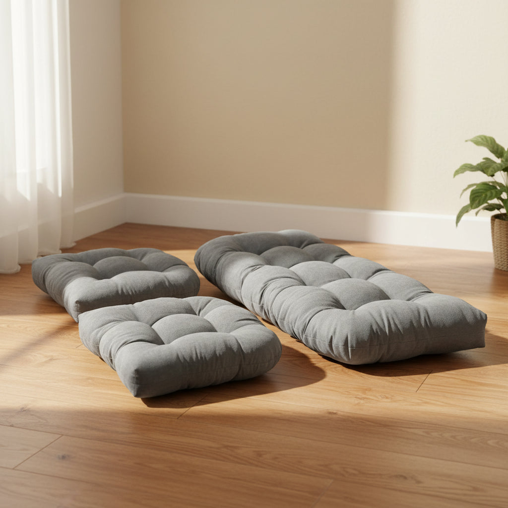 Cuscino per divanetto da interni in microsuede