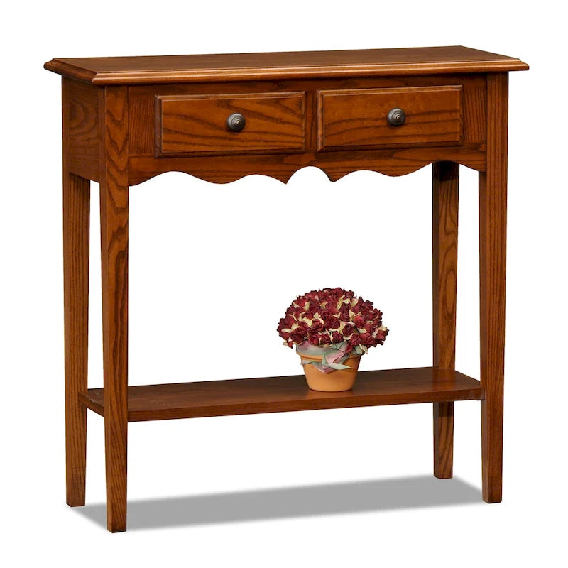 Slate Finish Petite Console
