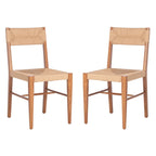 Sedia da pranzo Shazia in rattan - 16,3 L x 21,3 P x 34 A - 16Lx21Px34A