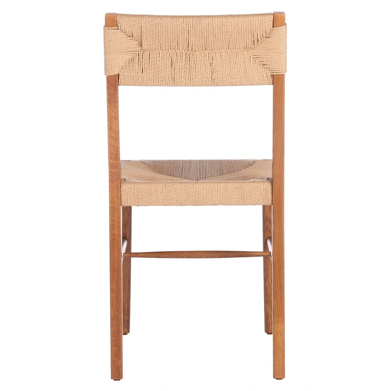 Sedia da pranzo Shazia in rattan - 16,3 L x 21,3 P x 34 A - 16Lx21Px34A