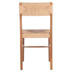 Sedia da pranzo Shazia in rattan - 16,3 L x 21,3 P x 34 A - 16Lx21Px34A