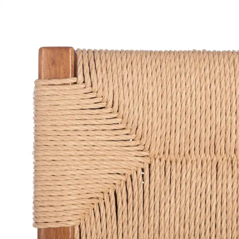 Sedia da pranzo Shazia in rattan - 16,3 L x 21,3 P x 34 A - 16Lx21Px34A
