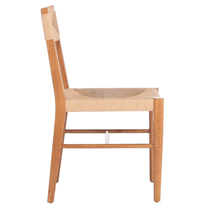Sedia da pranzo Shazia in rattan - 16,3 L x 21,3 P x 34 A - 16Lx21Px34A