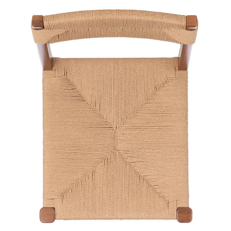 Sedia da pranzo Shazia in rattan - 16,3 L x 21,3 P x 34 A - 16Lx21Px34A