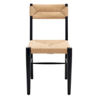 Sedia da pranzo Shazia in rattan - 16,3 L x 21,3 P x 34 A - 16Lx21Px34A