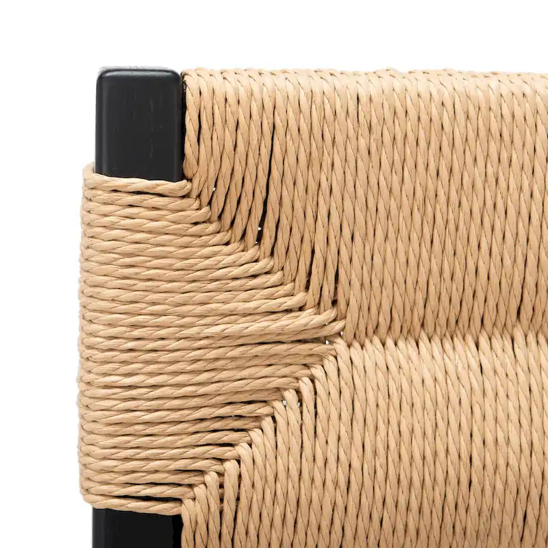 Sedia da pranzo Shazia in rattan - 16,3 L x 21,3 P x 34 A - 16Lx21Px34A