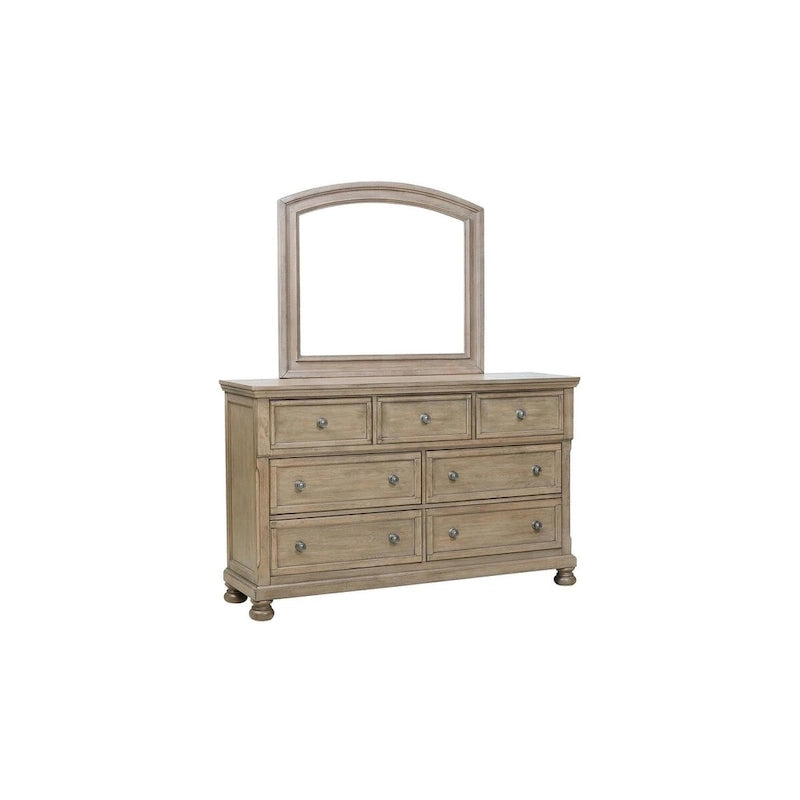 Piattaforma letto Donald Gray Modern Sleigh con contenitore