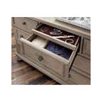 Piattaforma letto Donald Gray Modern Sleigh con contenitore
