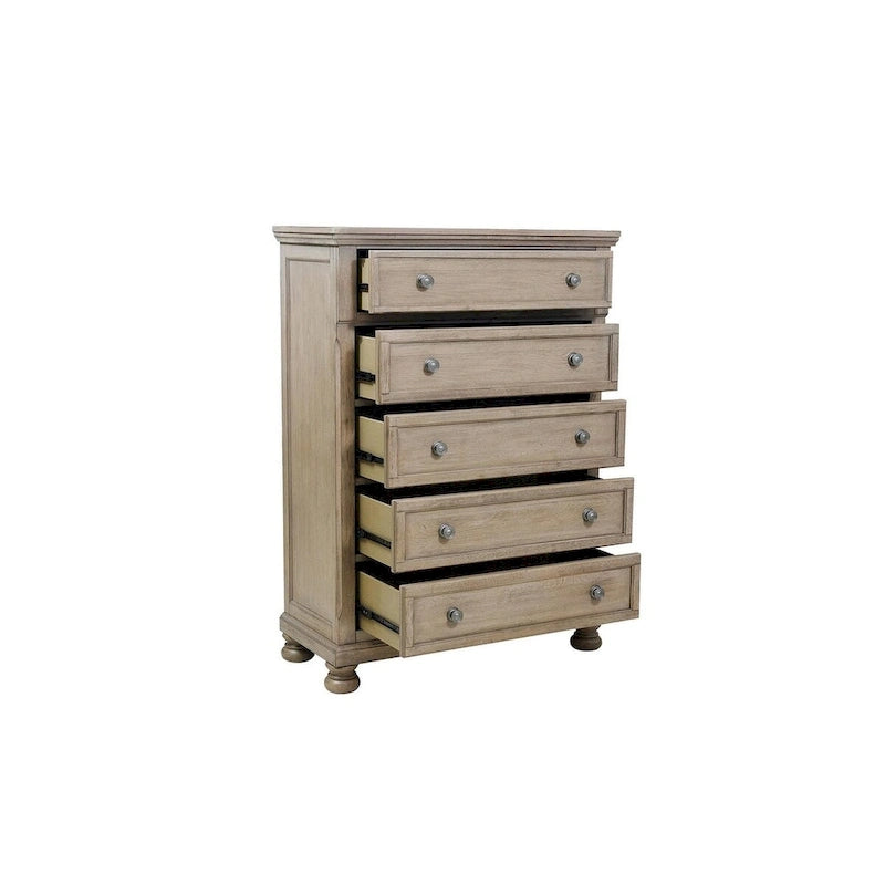Piattaforma letto Donald Gray Modern Sleigh con contenitore