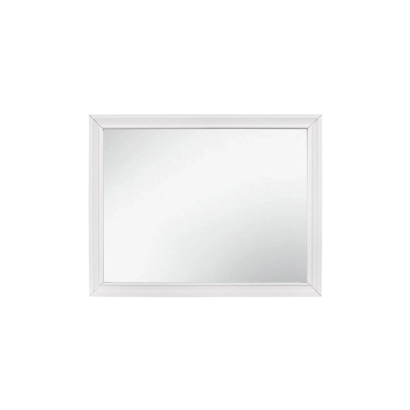Letto a piattaforma imbottito in ecopelle moderna con contenitore Beatrice White
